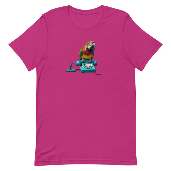 hello? - Unisex t-shirt - Image 2