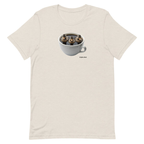 triple shot - Unisex t-shirt - Image 7