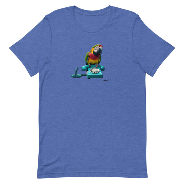 hello? - Unisex t-shirt - Image 4