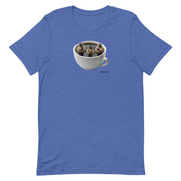 triple shot - Unisex t-shirt - Image 3