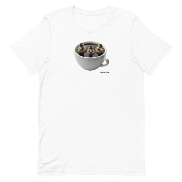 triple shot - Unisex t-shirt - Image 9